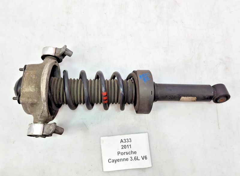 ✅ 11-18 OEM Porsche Cayenne S 958 Rear Right Passenger Suspension Shock Strut