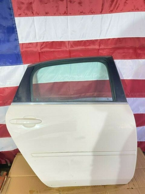 06-16 Chevrolet Impala Rear Passenger Right Door Assembly White Tested