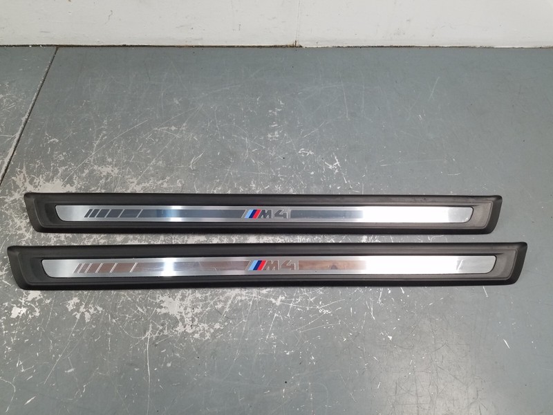 2024 BMW M4 G82 Door Sill Scuff Plates #9574 J6