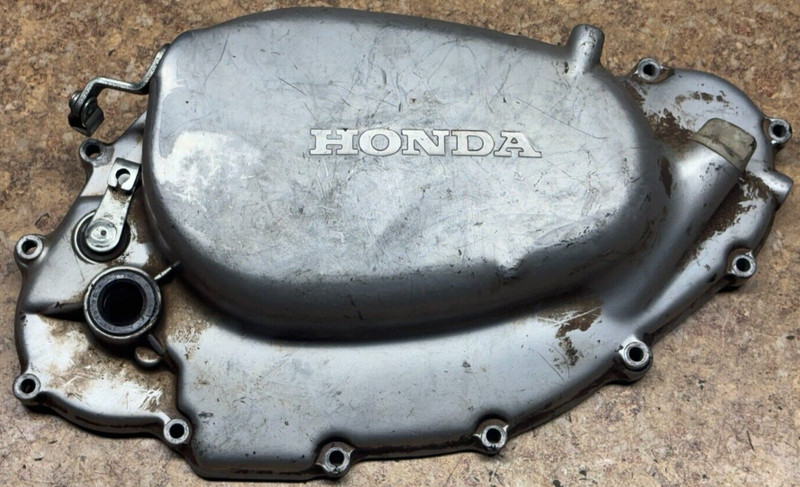 1979 Honda XR250 XR 250 Engine Clutch Cover Panel Case Motor Casing 79 F5