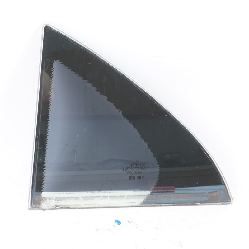 14-20 MERCEDES S550 S560 W222 Rear Left Driver Side Door Vent Window Glass OEM