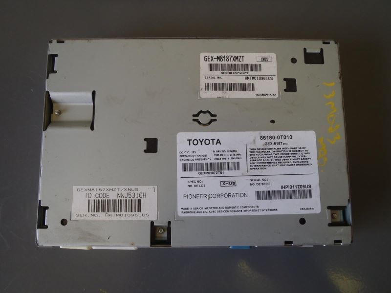 Radio Satellite Receiver US Market 86180-0T010 Fits 2009-2012 Toyota Venza 42933