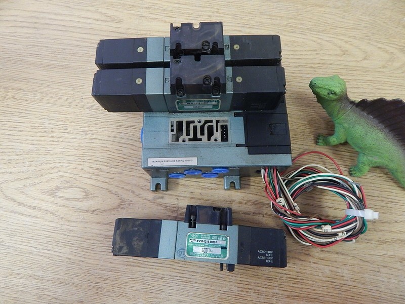SMC NVSP4216-0009F Air Valve with Manifold *FREE SHIPPING*