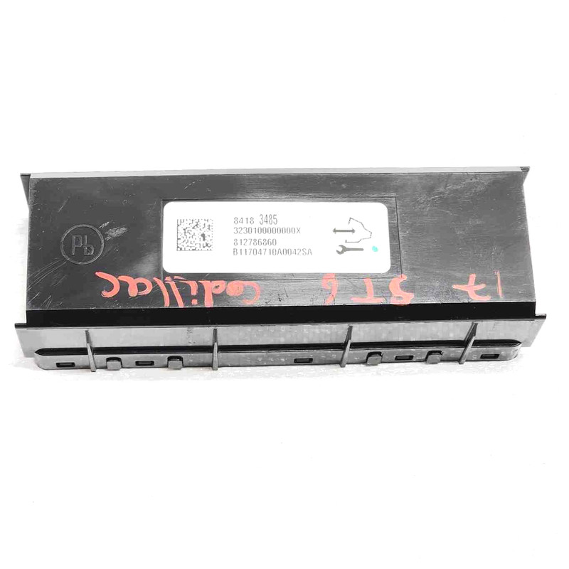 2017 CT6 Temperature Under Dash Control Module OEM 84183485