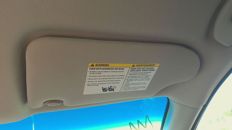 Sun Visor NISSAN ALTIMA Right 13 14 15 16 17 18