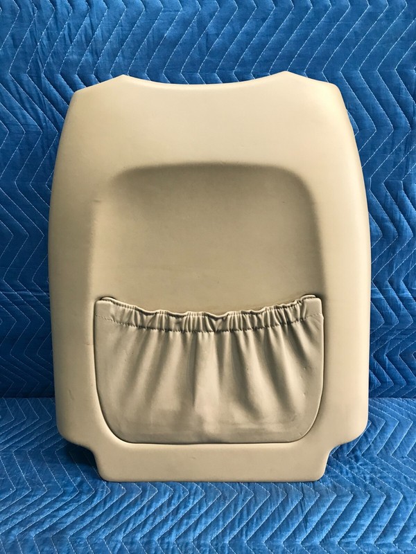 02-10 LEXUS SC430 FRONT RIGHT OR LEFT SEAT UPPER BACKREST TRIM COVER OEM #LA42