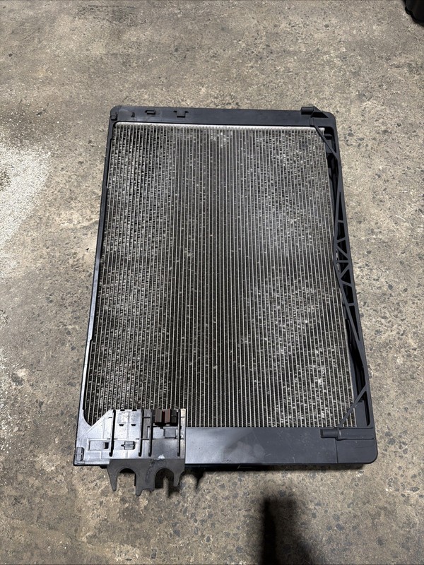 2011–2016 BMW 535I XDRIVE COOLING SET RADIATOR CONDENSER INTERCOOLER SUPPORT OEM