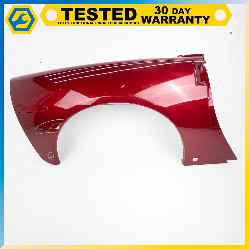 05-13 CHEVROLET CORVETTE C6 REAR RIGHT OUTER QUARTER PANEL SUPPORT RED OEM