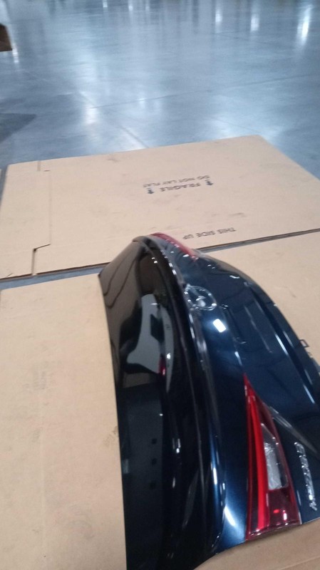 2014 MAZDA 3 OEM Blue Deck Lid Trunk Lid 4DR 132K Miles - Genuine Part