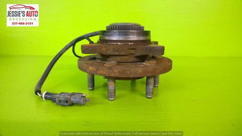09 10 FORD F150 FX4 5.4L AT 4X4 4DR FRONT WHEEL HUB OEM 2153-161