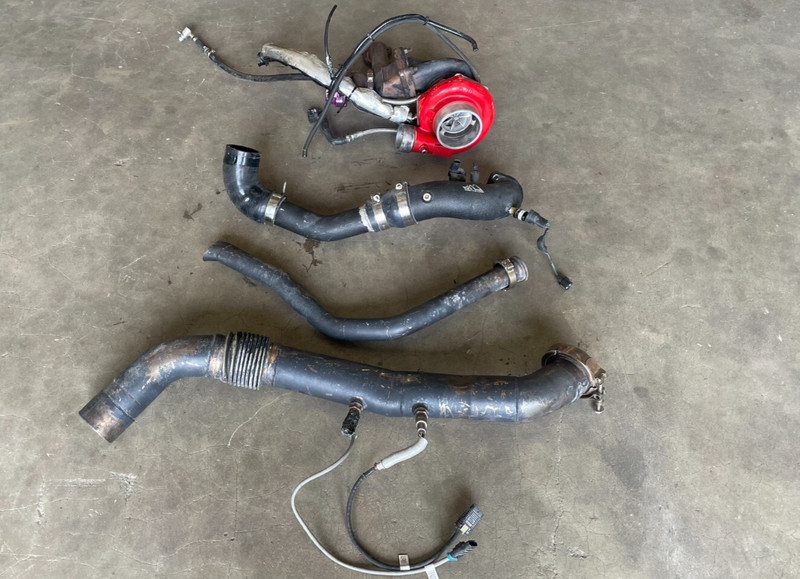 2020 Toyota Supra Top Mount Single Turbo Kit 2 Port - Ball Bearing 1565