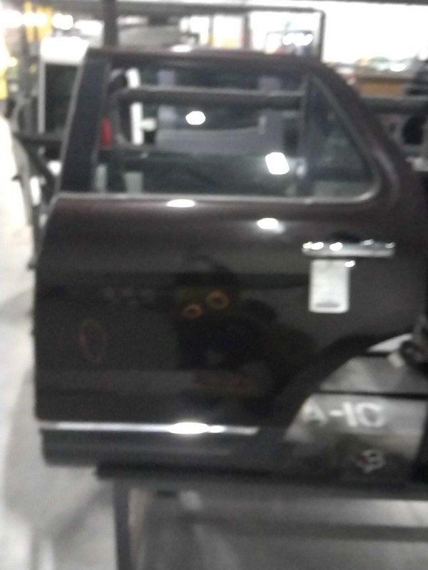 2013 Ford Explorer Left Rear Door Black OEM Used 121K Miles NJ25-25204-635591