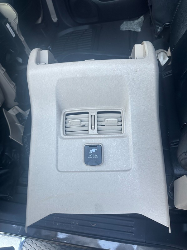 16-21 NISSAN TITAN & XD OEM FRONT CONSOLE REAR TRIM W/ OUTLET & VENTS 96930EZ10A
