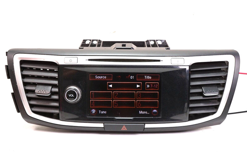 HONDA ACCORD Receiver Tuner Radio UnitAM-FM CD Player OEM 2014 2015