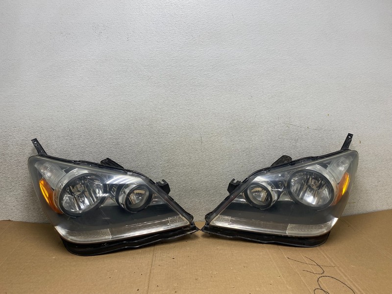 2005 2006 2007 Honda Odyssey Left+Right Set Halogen Headlights U9768 DW