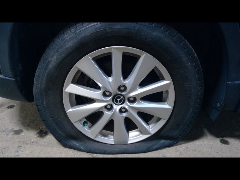 Rim Wheel Aluminum 17x7 10 Straight Spokes Fits 13-16 MAZDA CX-5 1673022