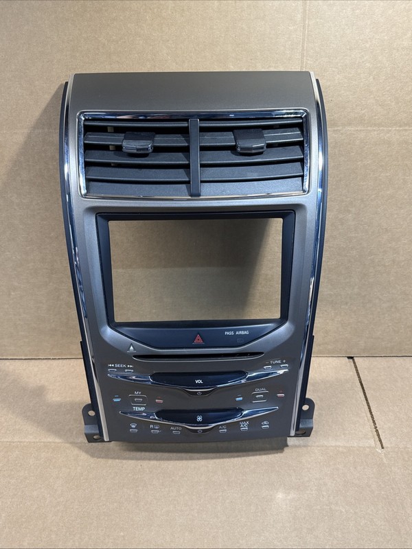 2011-2015 Lincoln MKX Radio Temperature AC Climate Control Panel Bezel OEM