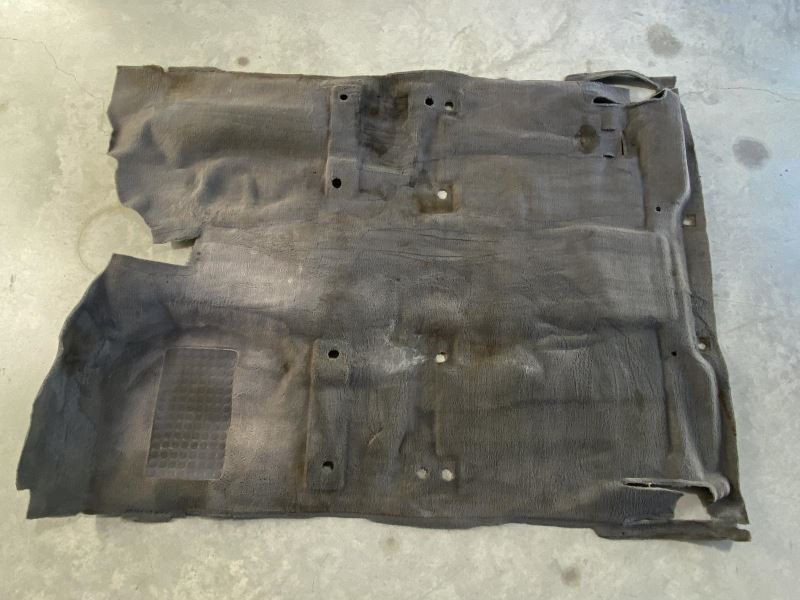 Floor Carpet Mist Gray Fits 1998-2001 Dodge Ram 1500 2500 3500 Quad Cab 79722