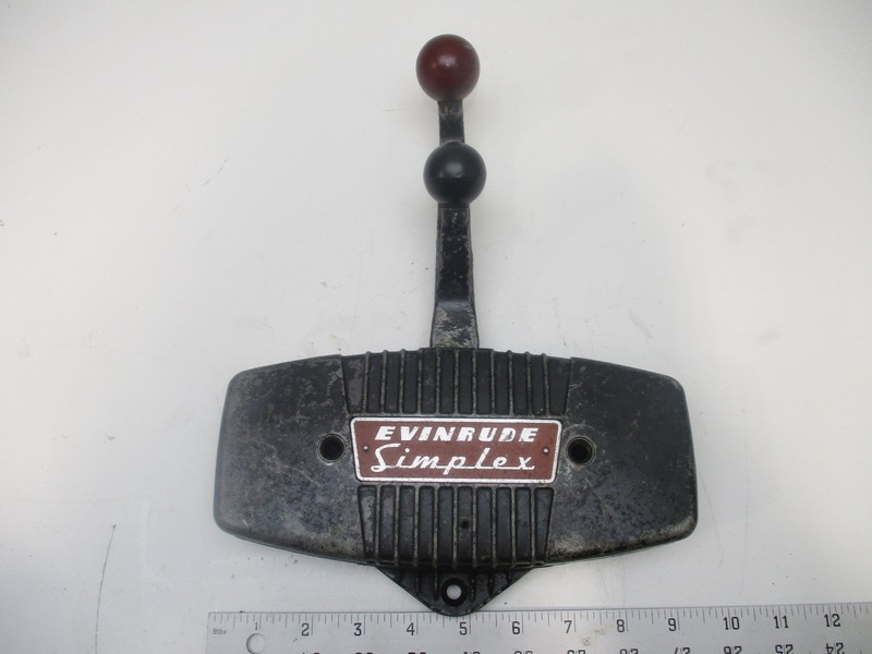 Vintage Evinrude Outboard Simplex Side Mount Remote Control