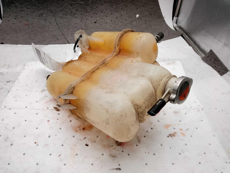 2018 Nissan Titan Engine Coolant Reservoir Tank OEM White 5.6L 21710EZ32A
