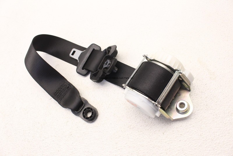 2010 2011 2012 JAGUAR XFR FRONT LEFT DRIVER SEAT BELT RETRACTOR BLACK OEM