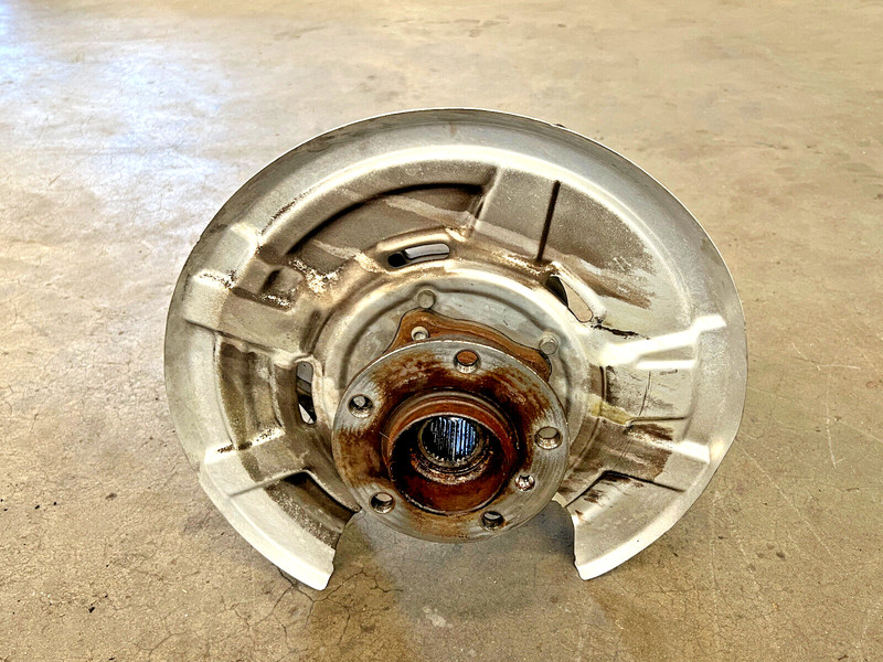 ⭐2011-2016 BMW 5-SERIES RWD REAR LEFT SIDE SPINDLE KNUCKLE HUB ASSY OEM LOT2577