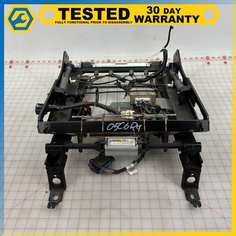 05-13 CHEVROLET CORVETTE C6 FRONT RIGHT LOWER SEAT TRACK RAIL FRAME ASSEMBLY OEM