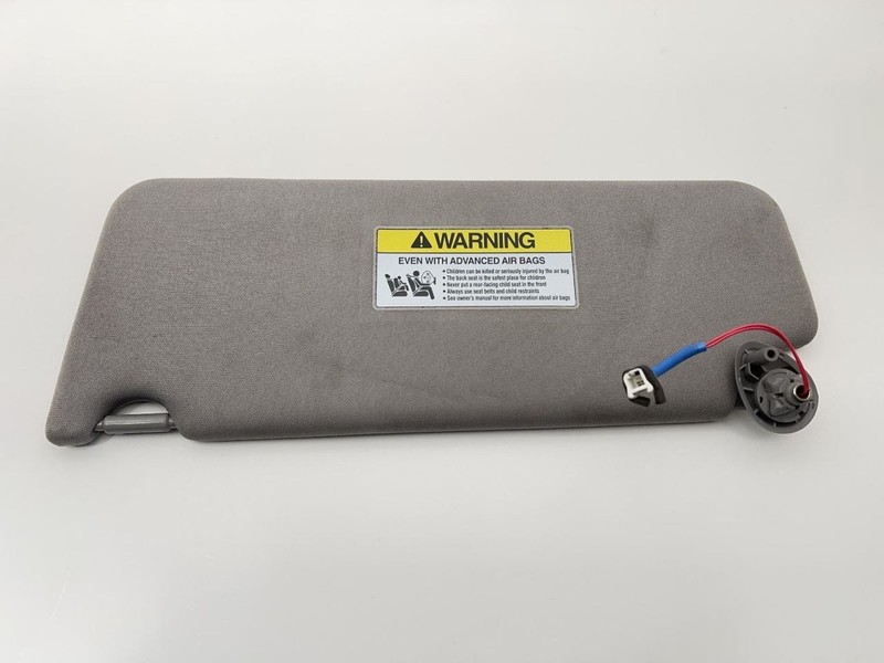 2016-2022 HONDA PILOT RIGHT SUN VISOR GRAY TC:-B-B 189K -EX-L- 57468