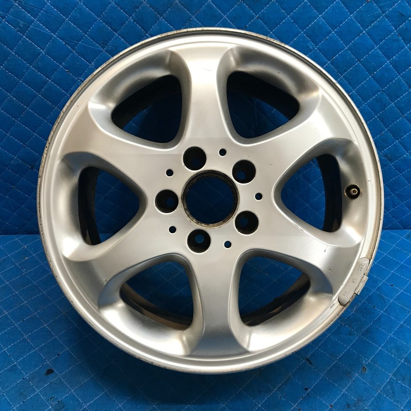 2002 Mercedes-Benz E320 Silver 16 inch OEM 16x7.5 Rim Wheel