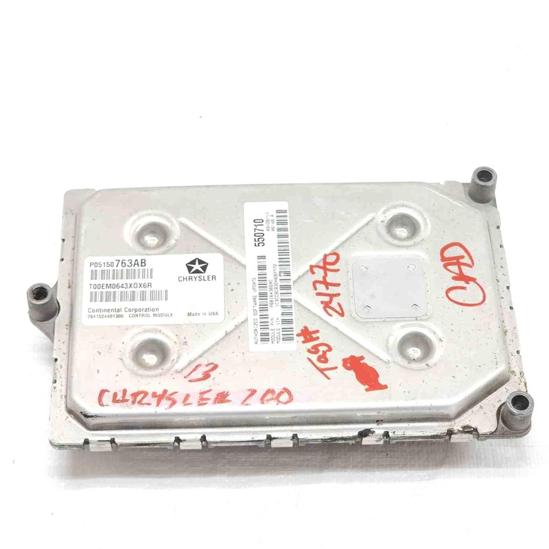 2013 Chrysler 200 2.4L 6Speed Engine Electronic Control Module Part# 5150763AB
