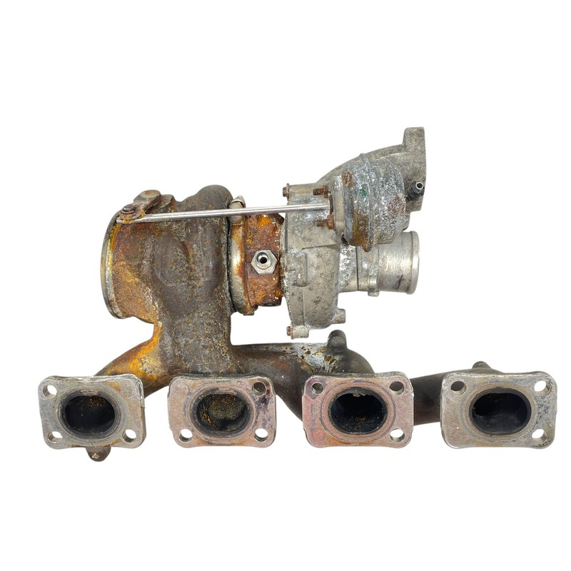 14-17 Maserati Quattroporte M156 3.8L GTS Right Turbocharger Manifold 77K OEM