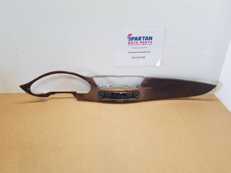 2006-2011 MERCEDES CLS55 CLS63 AMG DASH WOOD TRIM COVER WITH CLIMATE CONTROL OEM