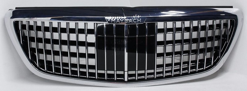 OEM Mercedes-Benz Maybach S560 Sedan Maybach S650 Sedan Grille Chrome Bubbling