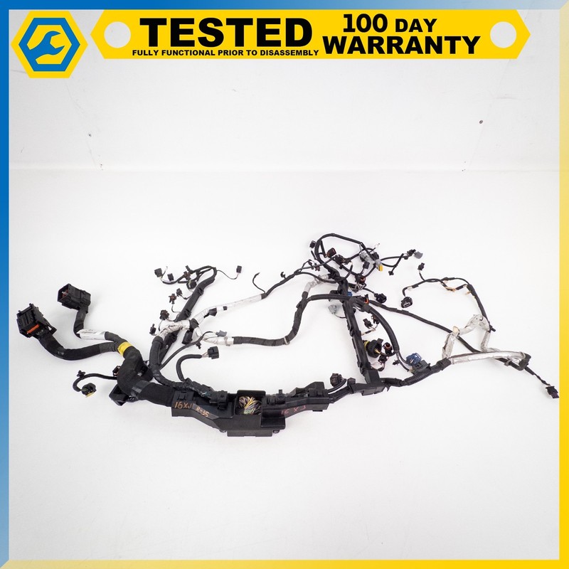 2016 JAGUAR XJ X351 F-TYPE 5.0L ENGINE MOTOR MANAGEMENT WIRE HARNESS OEM