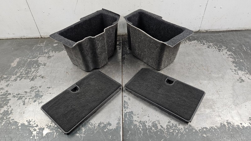 2011 Chevy Corvette C6 Grand Sport Trunk Storage Bins / Cargo Lids #9186 P6