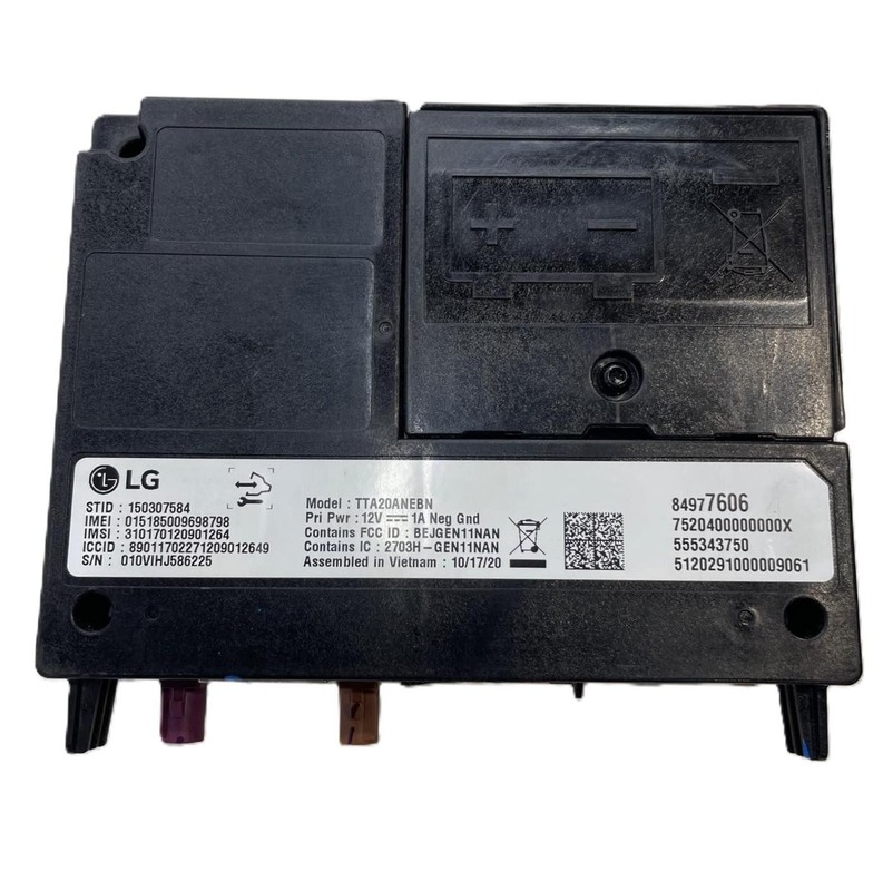 2018-2021 Chevy Traverse Onstar Communication Telematics Control Module 84977606
