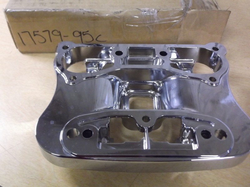 Harley Davidson 17579-95C Lower Chrome Rocker Box Cover *FREE SHIPPING*
