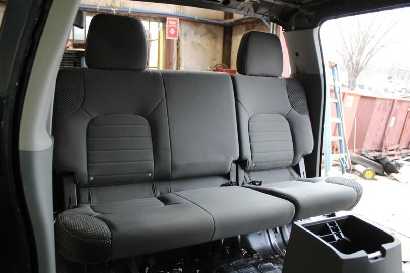 2017-2019 Nissan Frontier 4.0L Gray Cloth 2nd Row Seat with Headrests