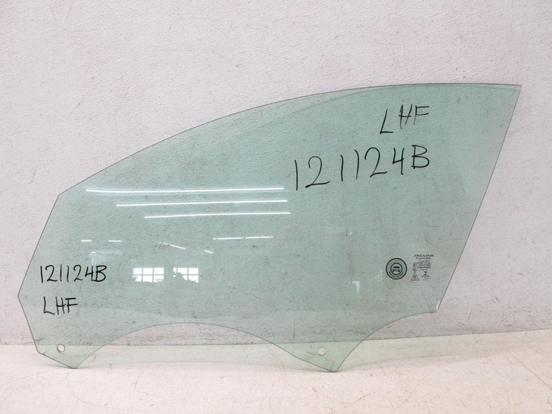 16-23 JAGUAR X260 XF XFR XFS DOOR GLASS WINDOW FRONT LEFT OEM 121124B