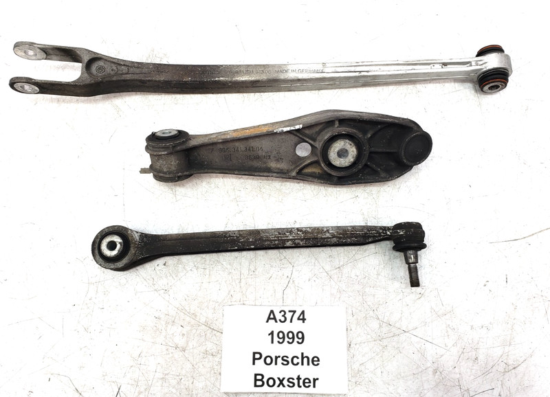 ✅ 97-04 OEM Porsche Boxster 986 Rear Right Passenger Lower Upper Control Arm SET