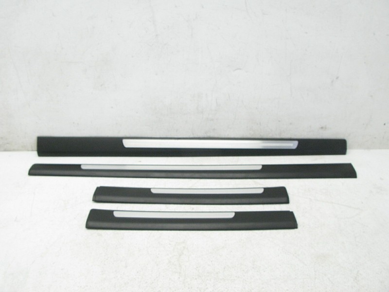 05-11 AUDI C6 A6 S6 SEDAN DOOR SILL TRIM SCUFF PLATE OEM SET LEFT RIGHT 020921