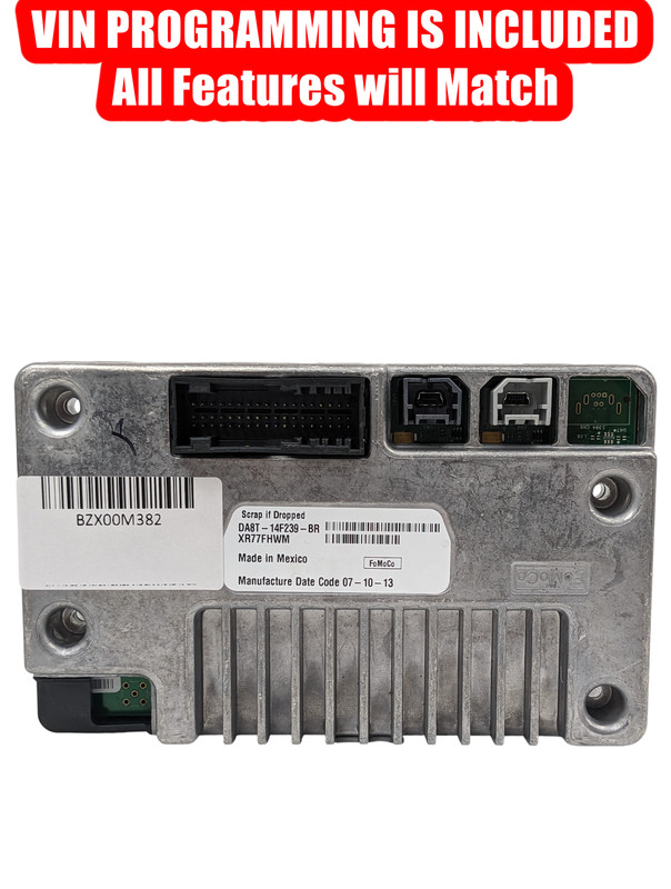 PROGRAMMED 13-14 Ford Flex Sync 2 APIM Navigation Module Only DA8T-14F239-BR OEM
