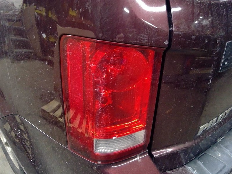 Driver Left Tail Light Fits 09-15 PILOT 1721702