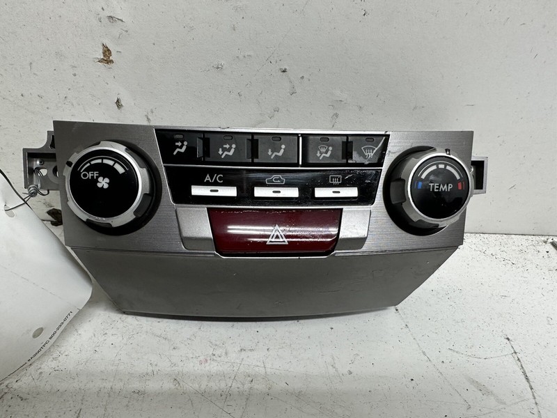 2010-2014 Subaru Legacy manual Heater A/C Temp Climate Control Panel HVAC Oem
