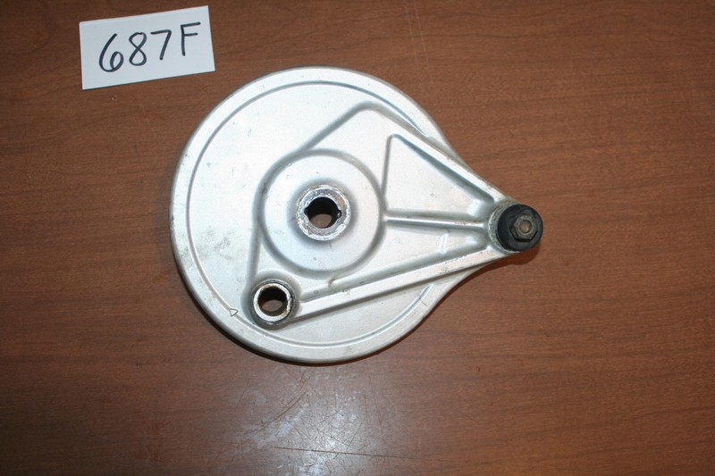 1980 Honda CM 200T Twinstar Rear Brake Panel Backing OEM 80 B