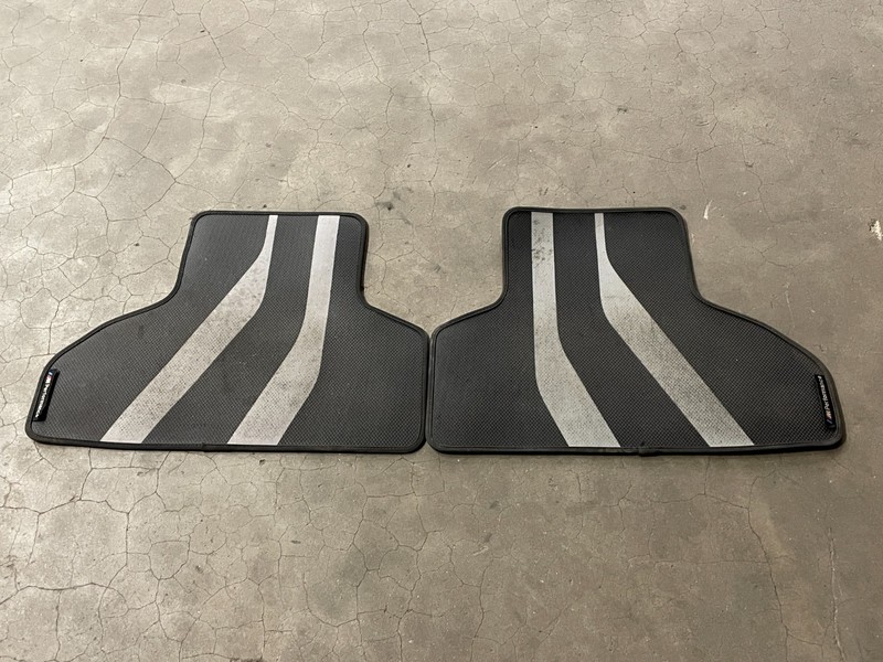 15-18 BMW X5 M Sport Performance F85 Rear Left Right Floor Mat Carpet 1621 OEM
