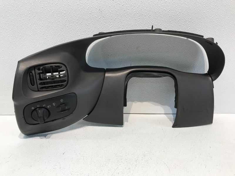 97-03 Ford F-150 Expedition Dash CLUSTER Bezel Gauge Trim Gray Light Switch