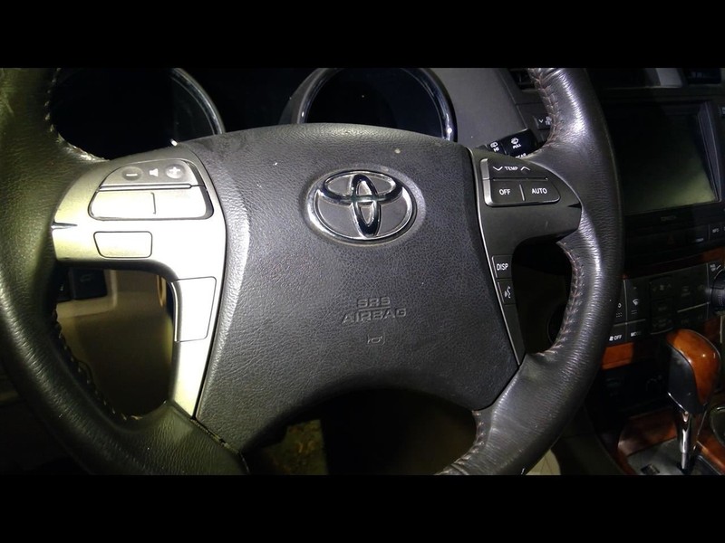 Driver Left Air Bag Driver Wheel Fits 08-13 HIGHLANDER 1558230