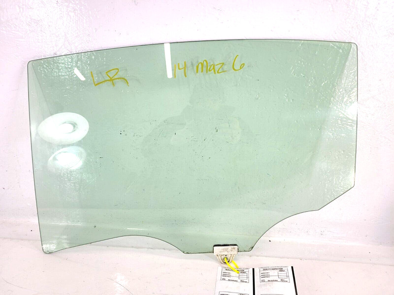 Mazda 6 Door Window Glass Rear Driver Left OEM 2014-2021