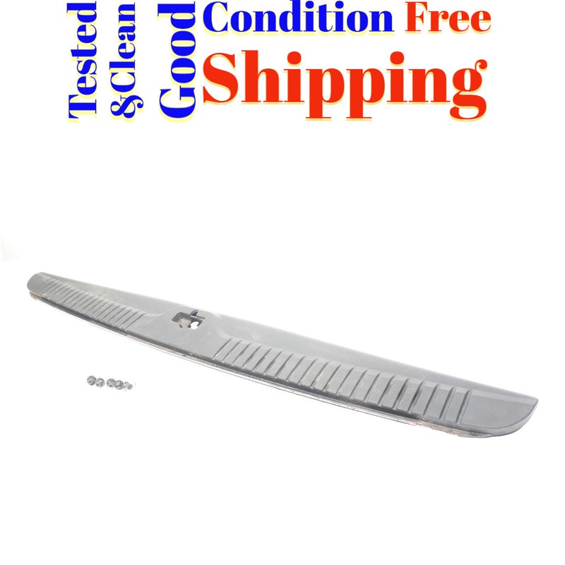 1987 - 1992 CADILLAC ALLANTE REAR TRUNK SILL SCUFF PLATE TRIM COVER PANEL OEM